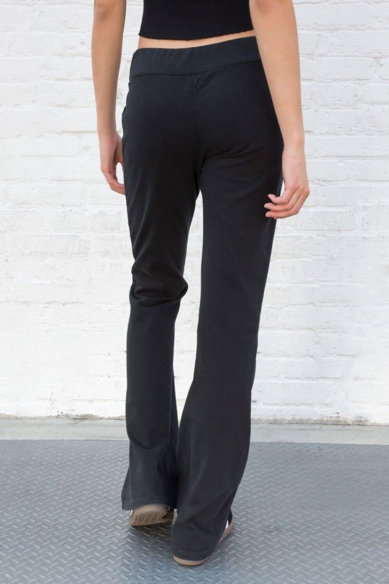 Pantalon Brandy Melville Hillary Yoga Noir | KUH-44916714